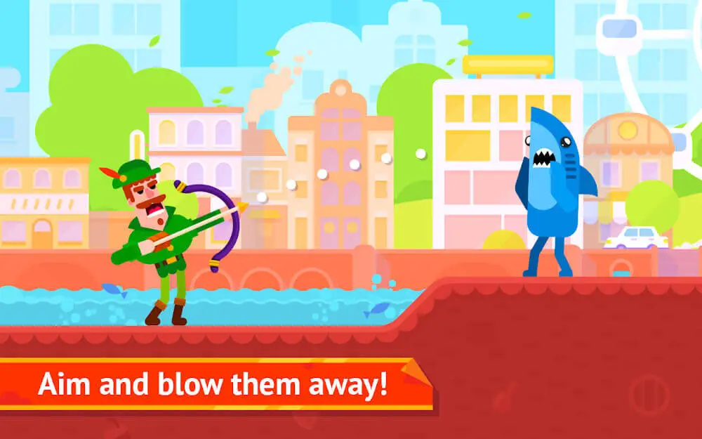 Introduction of 	Bowmasters Mod apk