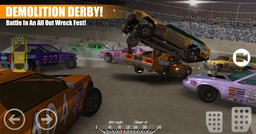 introduction of Demolition Derby 2 MOD APK