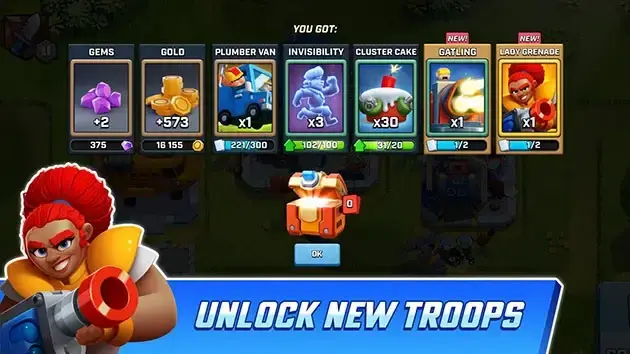 Get All Types of Unlimited Resources in Rush wars